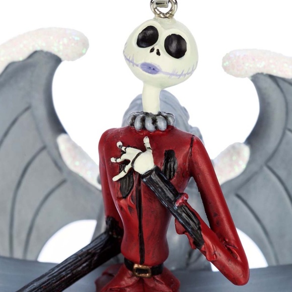2024 Disney Parks Nightmare Before Christmas Ornament Jack Skellington Angel NEW - Picture 5 of 5